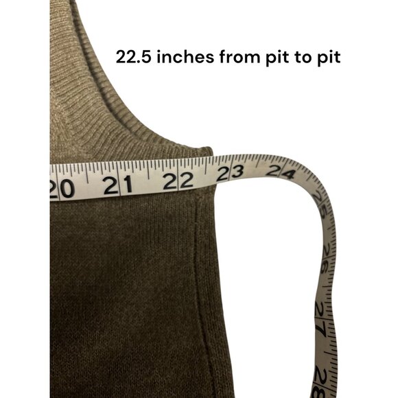 Grandpa Core Dockers Mens Large Argyle Sweater Vest Tan Acrylic Knit V-Neck Slee - Picture 4 of 6